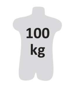 Kratos Safety – Herstellerpiktogramm: maximales Anwendergewicht 100 kg