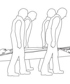 Kratos Safety – Anwendungsdarstellung: Tragbahre/Stretcher