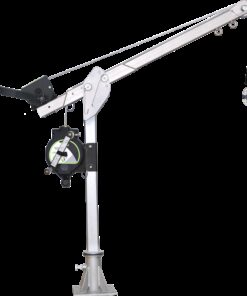 Kratos Safety – Anwendungsdarstellung: MultiSafeWay Adapterplattenset für Höhensicherungsgerät mit integrierter Rettungswinde