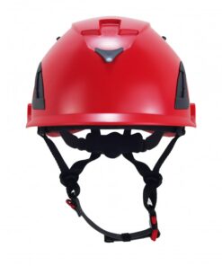 Kratos Safety – Weitere Ansicht: WOLF – Schutzhelm in Rot