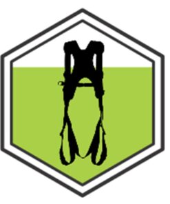 Kratos Safety – Herstellerpiktogramm zur Nutzungsintensität des Auffanggurts