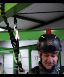 Kratos Safety – Anwendungsdarstellung: GRAVITY-S – Y-Verbindungsmittel mit Falldämpfer