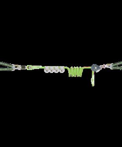 Kratos Safety – CROSS LINE 1 - Horizontale temporäre Seilsicherung für 4 Personen, mit 4 überkreuzbaren Läufern