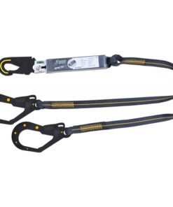 Kratos Safety – DIELECTRI – Y-Verbindungsmittel aus Gurtband mit Falldämpfer