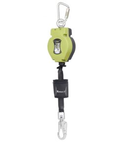 Kratos Safety HELIXON-S – Höhensicherungsgerät mit Gurtband und Karabinern