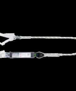 Kratos Safety – HOPE – Verbindungsmittel aus Kernmantelseil mit Falldämpfer