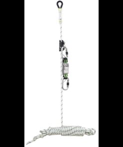 Kratos Safety LOREL-A – mitlaufendes Auffanggerät mit Seil und abnehmbarem Falldämpfer