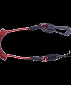 Kratos Safety – Mini-Spiralwerkzeugband mit Drehgelenk und abnehmbarer Befestigungsschlaufe