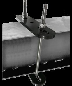 Kratos Safety – Verzinkte Stahlplatten zum Klemmen von Zwischenpunkten mittels Konterplatte