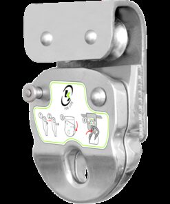 Kratos Safety – Seilgleiter öffenbar mit Rollen für horizontale Anschlageinrichtung KS-Line