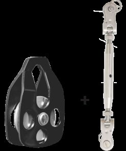 Kratos Safety – TYROLL – blockierende Umlenkrolle mit Spannelement