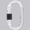 STAHL-KARABINER MIT SCHRAUBVERSCHLUSS