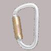 STAHLKARABINER MIT DREIFACH WIRKENDEM AUTOMATIKVERSCHLUSS (TRIPLE-LOCK) - KEYLOCK VERSION