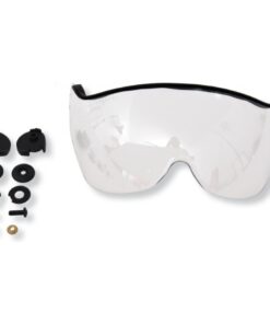 Kratos Safety – Visier klar für Schutzhelm FOX und WOLF