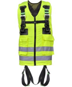 Kratos Safety – REFLEX 1 – Auffanggurt mit gelber Warnweste