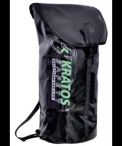 Kratos Safety – Schwarzer Mehrzweckrucksack aus PVC